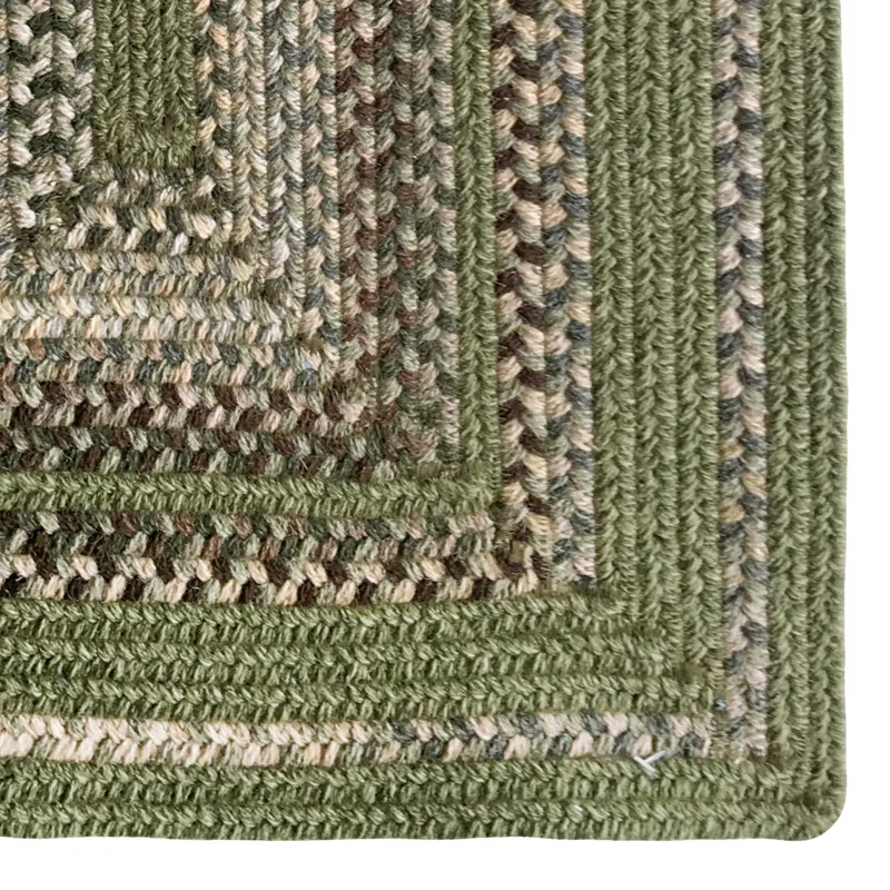 Bradford Foliage Concentric Rectangle Rug - 4\' x 6\'