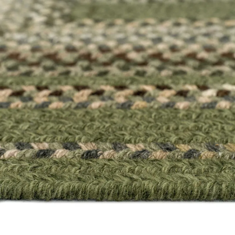 Bradford Foliage Concentric Rectangle Rug - 4\' x 6\'