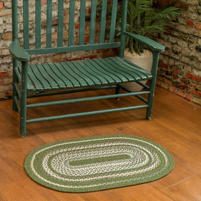 Bradford Foliage Oval Rug - 2\'3\" x 9\'3\"