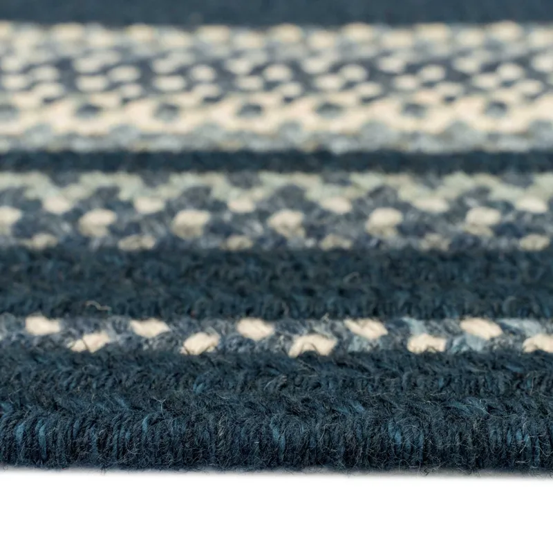 Bradford Blueprint Oval Rug - 2\'3\" x 9\'3\"