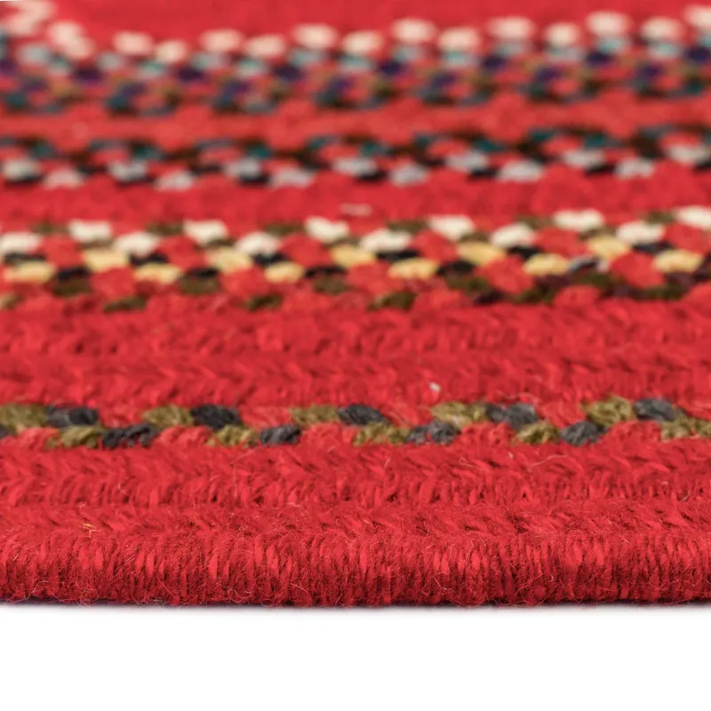 Bradford Crimson Oval Rug - 9\'2\" x 13\'2\"