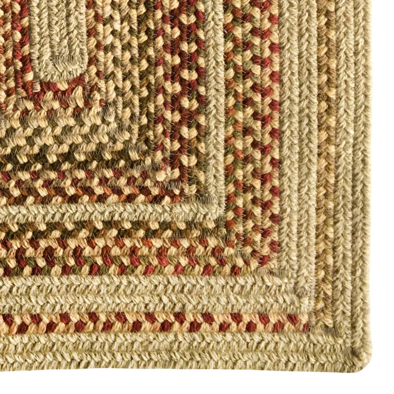 Bradford Harvest Moon Concentric Rectangle Rug - 9\'6\" x 9\'6\"