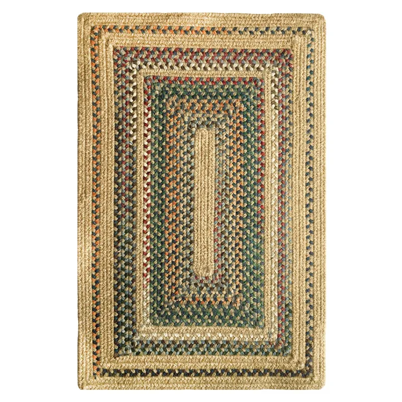 Bradford Biscotti Concentric Rectangle Rug - 7\'6\" x 7\'6\"