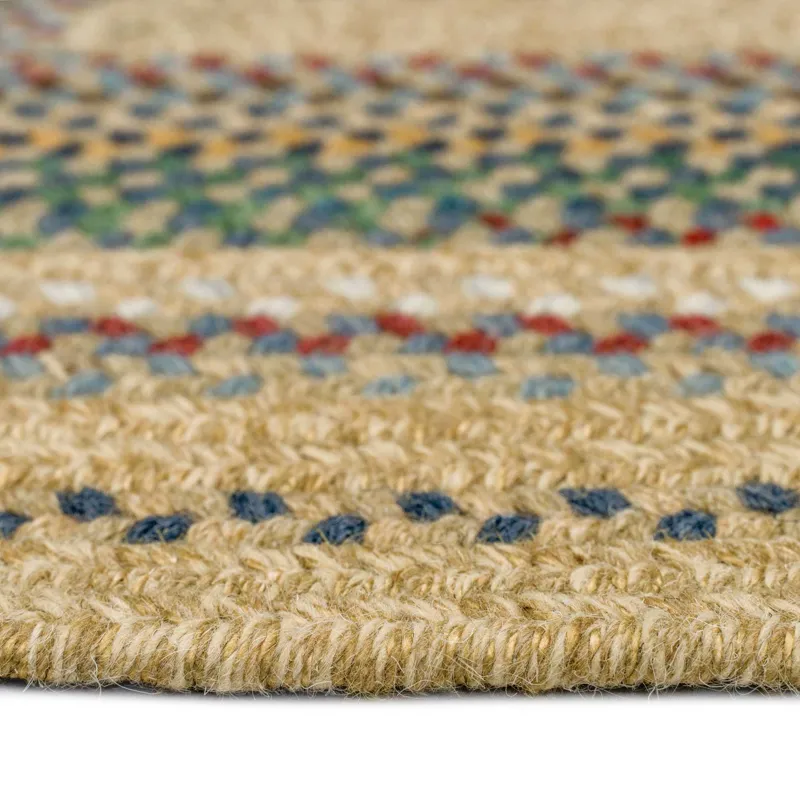 Bradford Biscotti Concentric Rectangle Rug - 7\'6\" x 7\'6\"