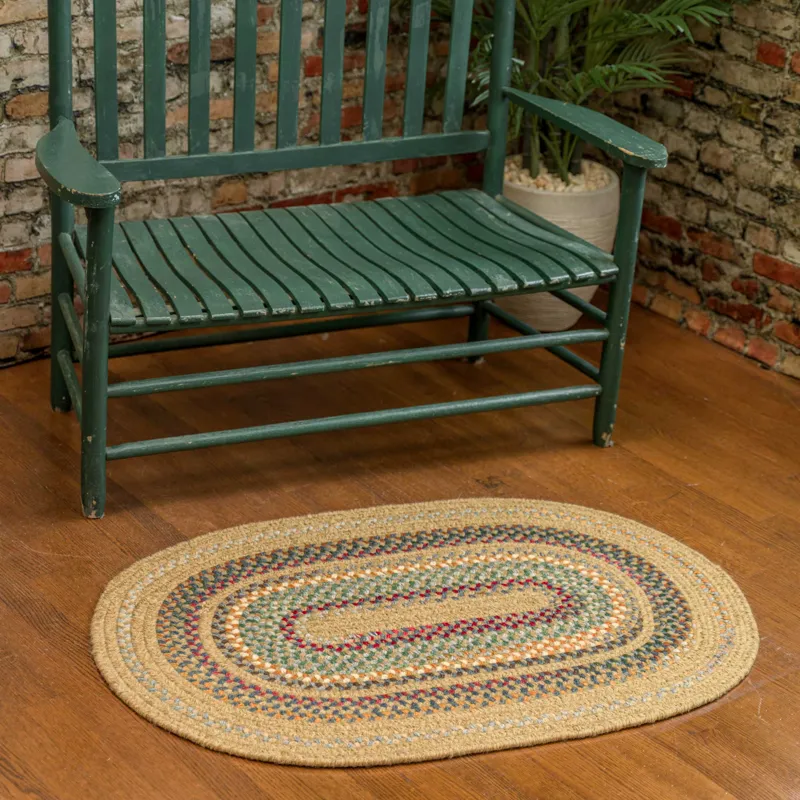 Bradford Biscotti Oval Rug - 2\'3\" x 9\'3\"