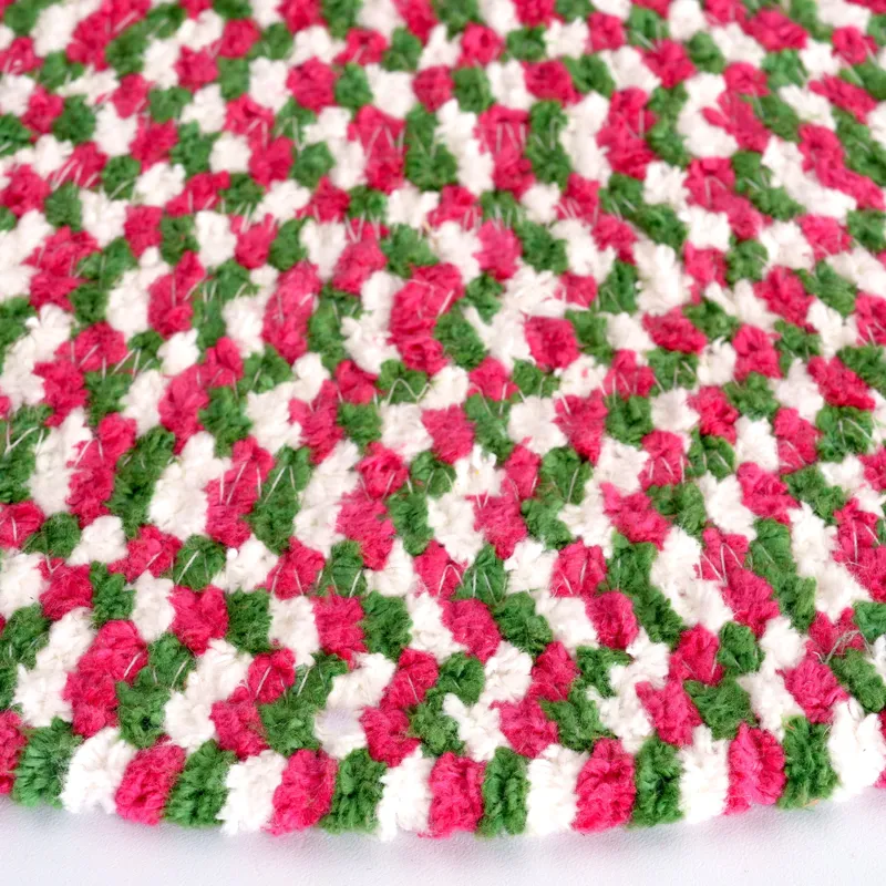 Happy Holidays-Christmas Christmas Multi Skirt Rug - 4\' x 4\'