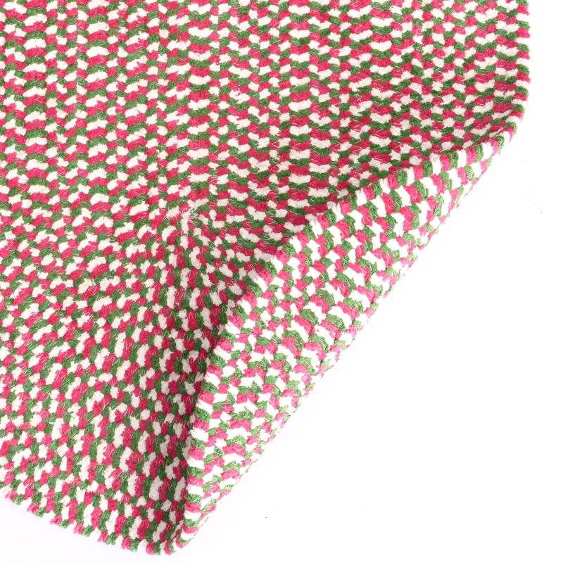 Happy Holidays-Christmas Christmas Multi Oval Rug - 1\' x 1\'6\"