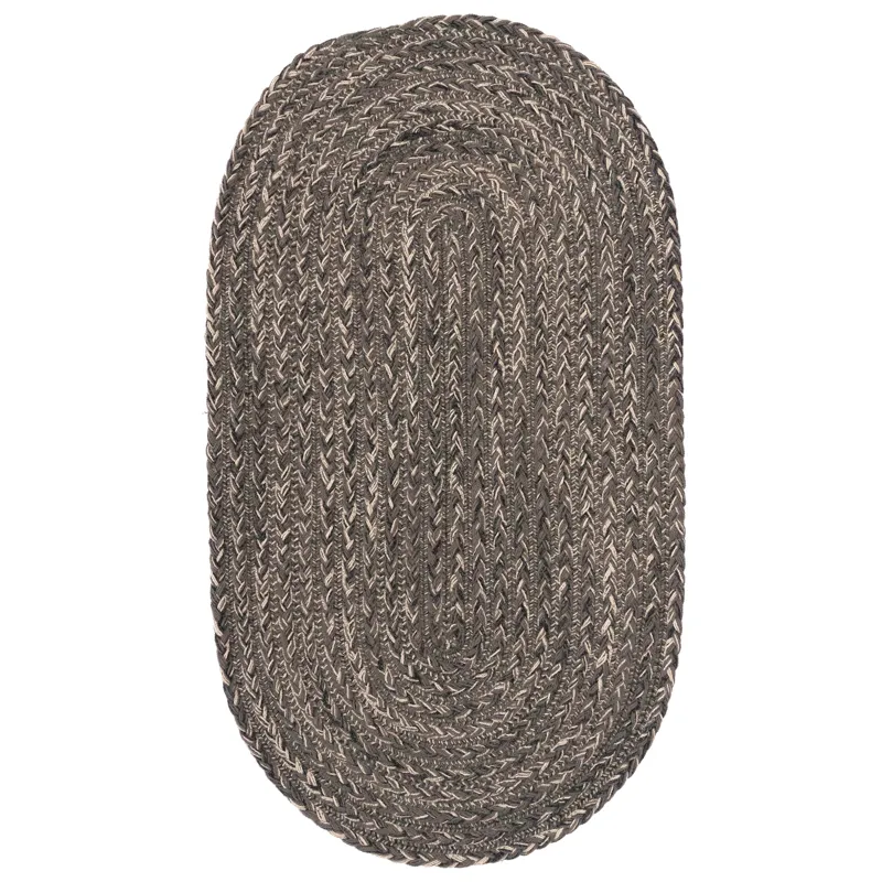 Down East Oyster Rock Oval Rug - 8\' x 11\'