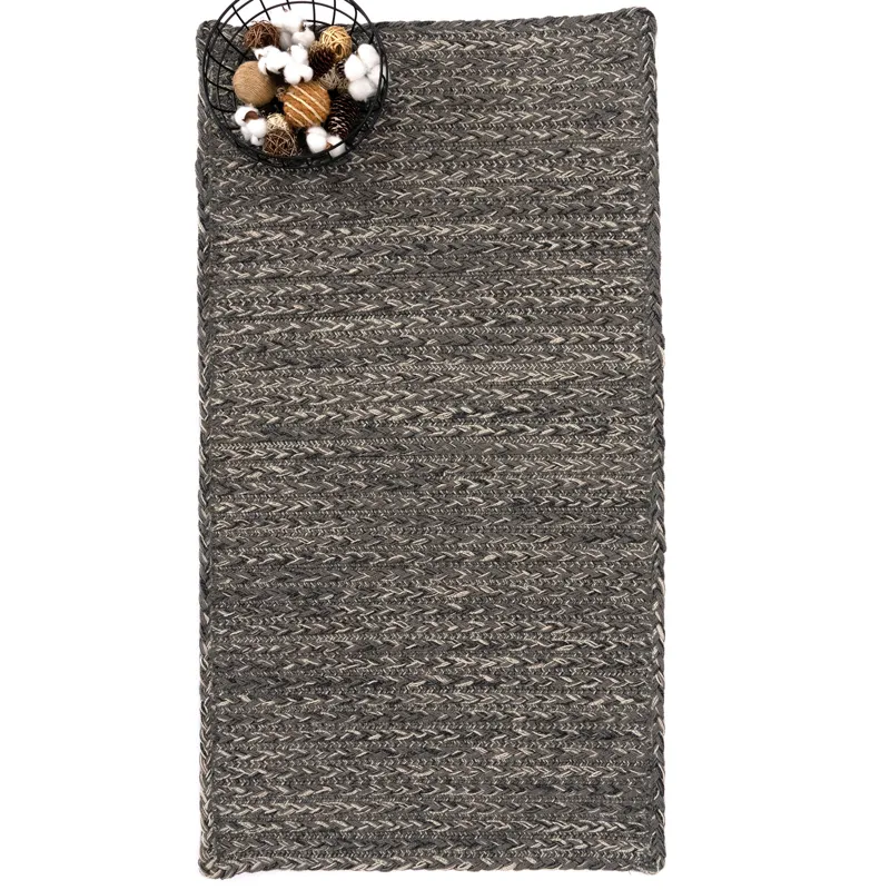 Down East Oyster Rock Cross Sewn Rectangle Rug - 4\' x 6\'