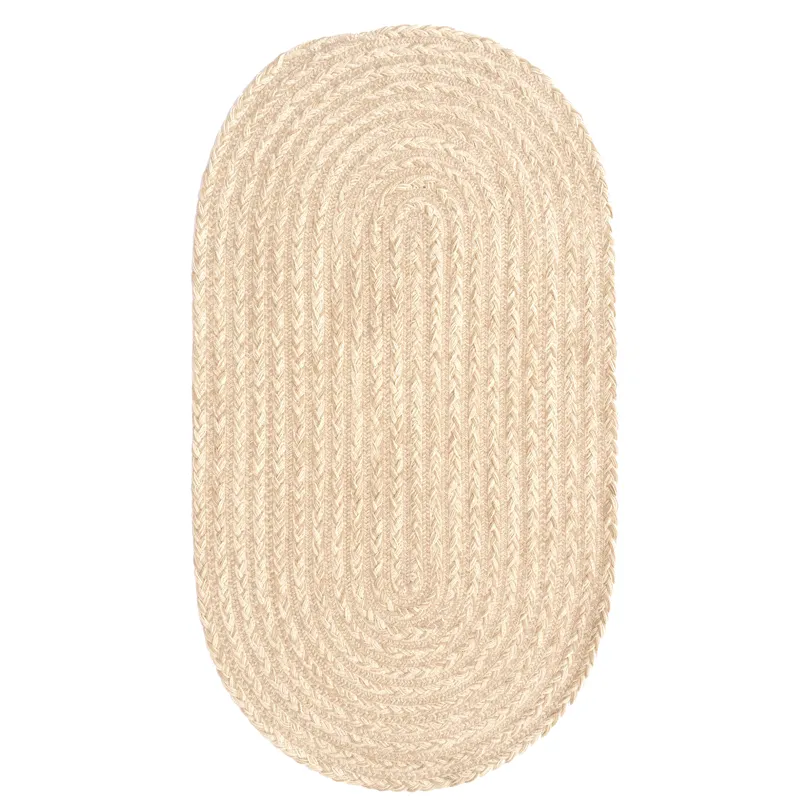 Down East Sand Dollar Oval Rug - 2\'3\" x 4\'3\"