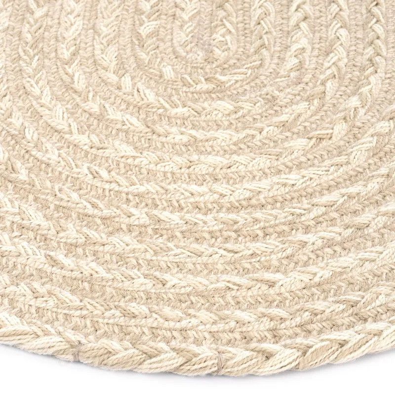 Down East Sand Dollar Oval Rug - 2\'3\" x 4\'3\"
