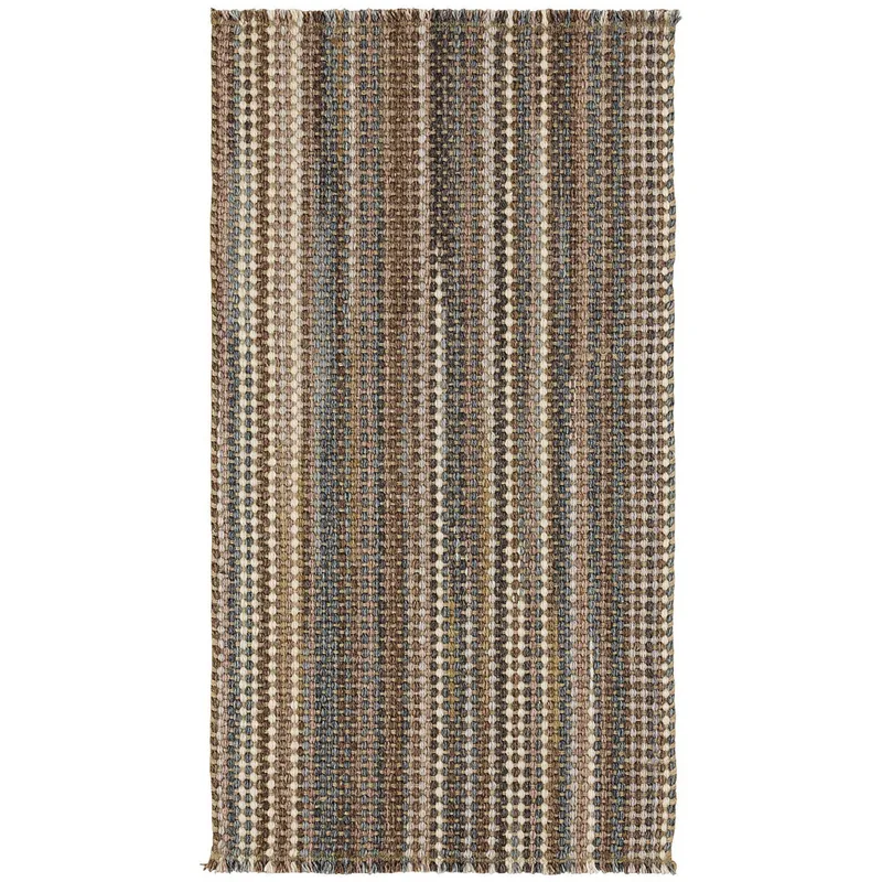 Hampton Flagstone Vertical Stripe Rectangle Rug - 8\' x 11\'