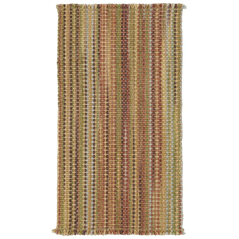 Hampton Madras Vertical Stripe Rectangle Rug - 8\' x 11\'