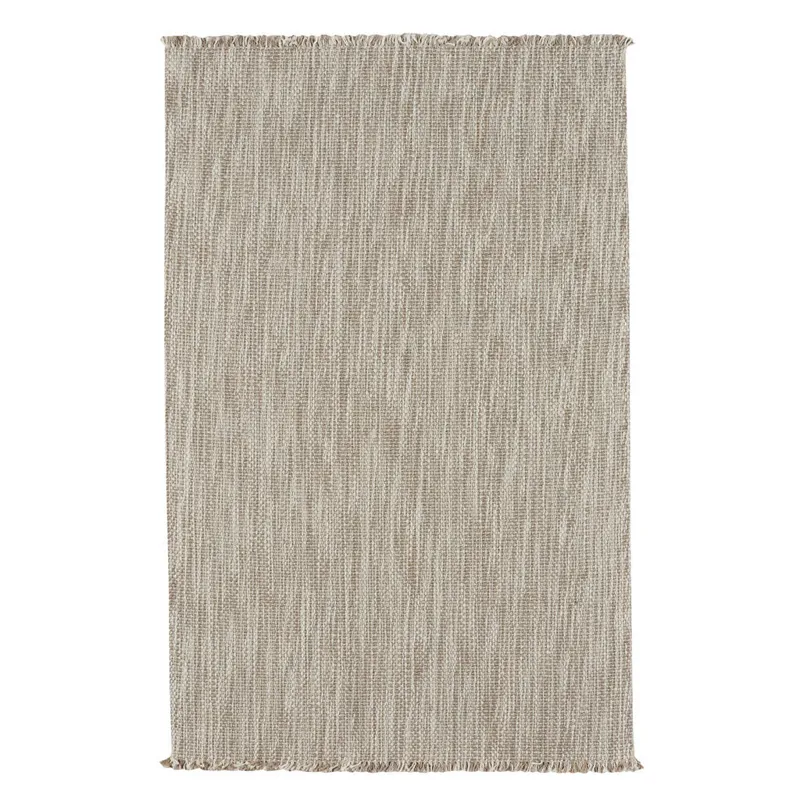 Seagrove Oyster Vertical Stripe Rectangle Rug - 2\' x 8\'
