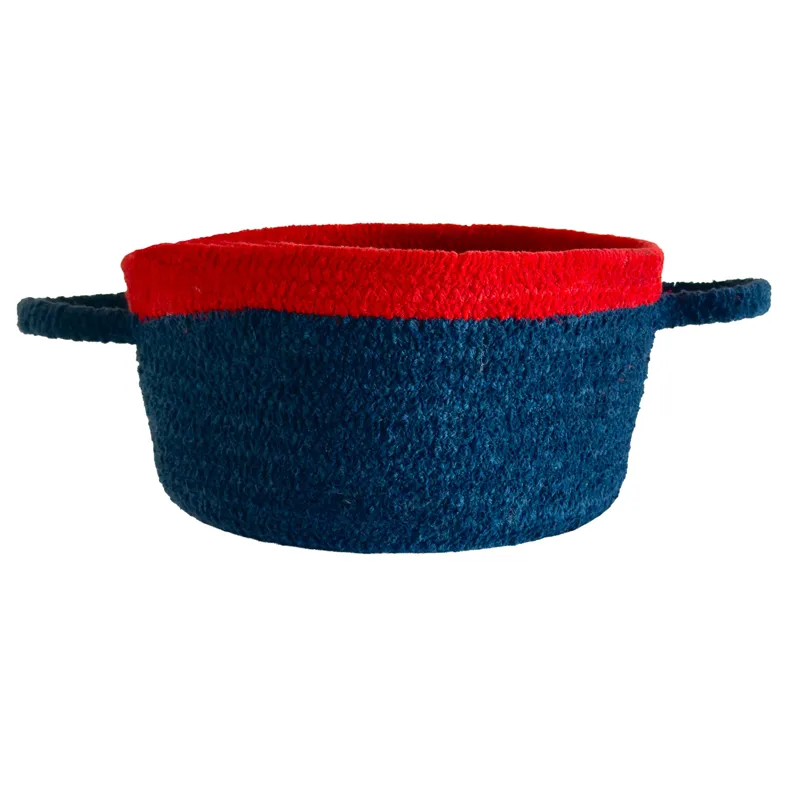 Happy Holidays-America Red White Blue 12\" Basket