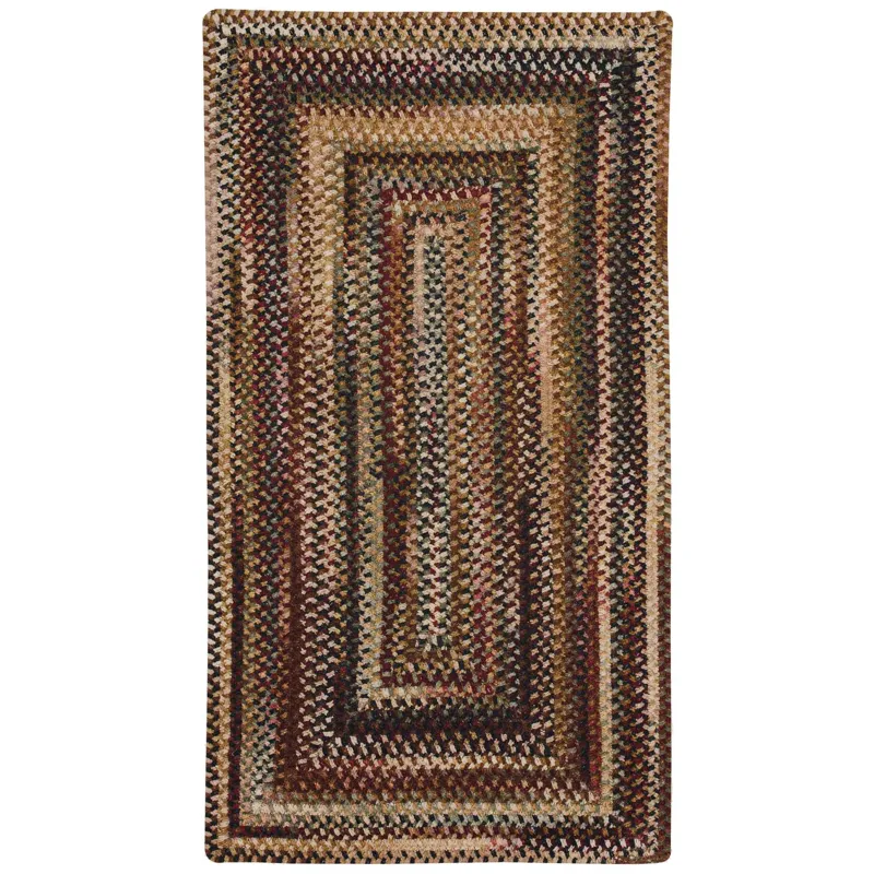Cambridge Wineberry Concentric Rectangle Rug - 4\' x 6\'