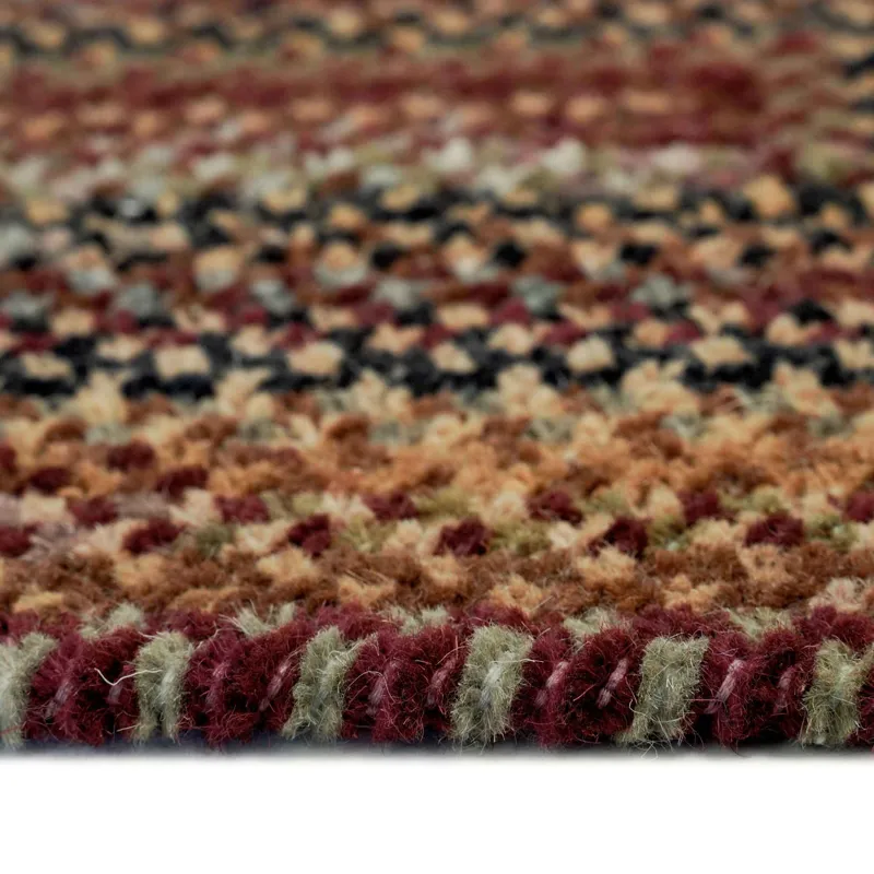 Cambridge Wineberry Concentric Rectangle Rug - 4\' x 6\'