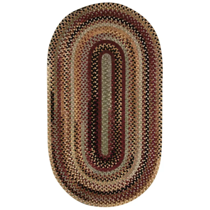 Cambridge Wineberry Oval Rug - 5\' x 8\'