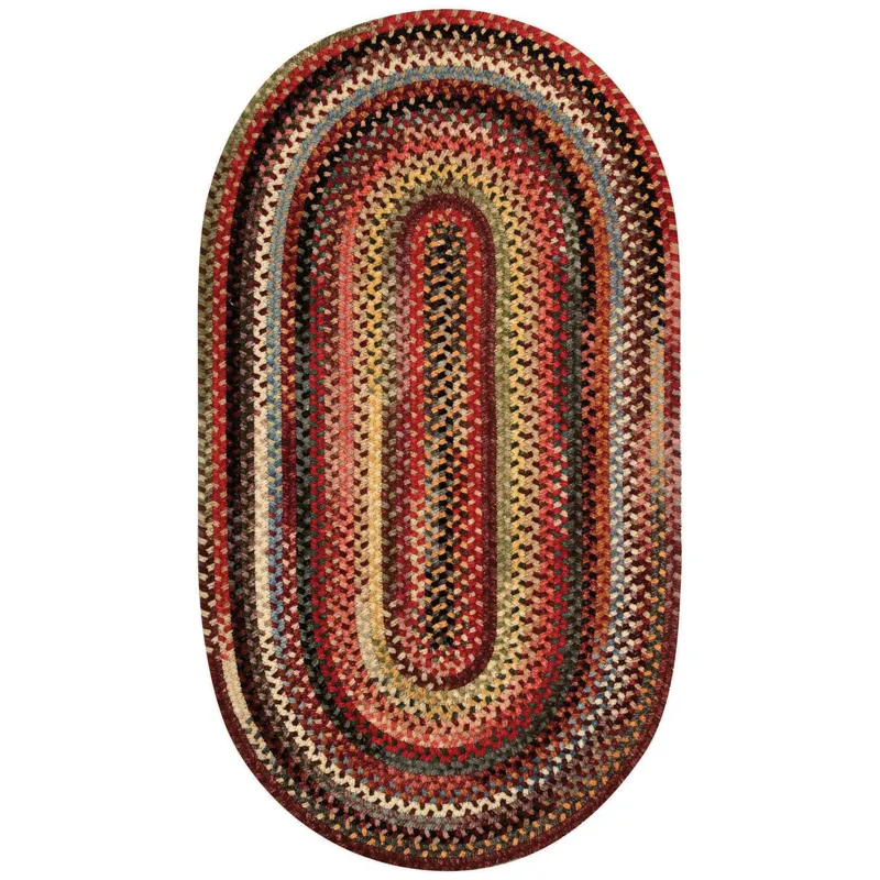 Cambridge Multi Oval Rug - 1\'8\" x 2\'6\"