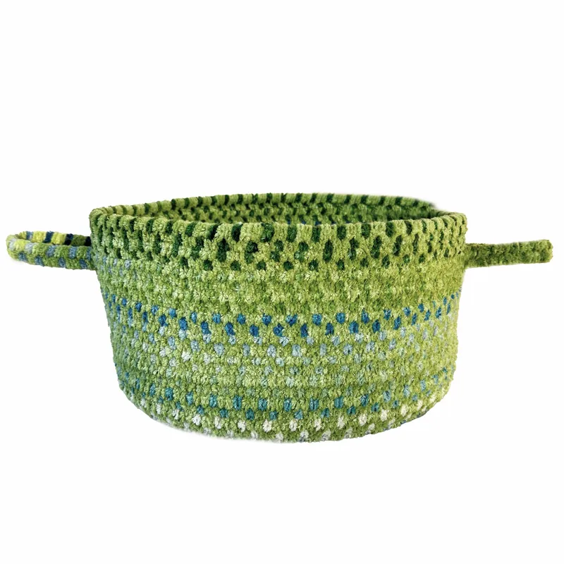 Happy Holidays-St. Patrick\'s Clover 12\" Basket
