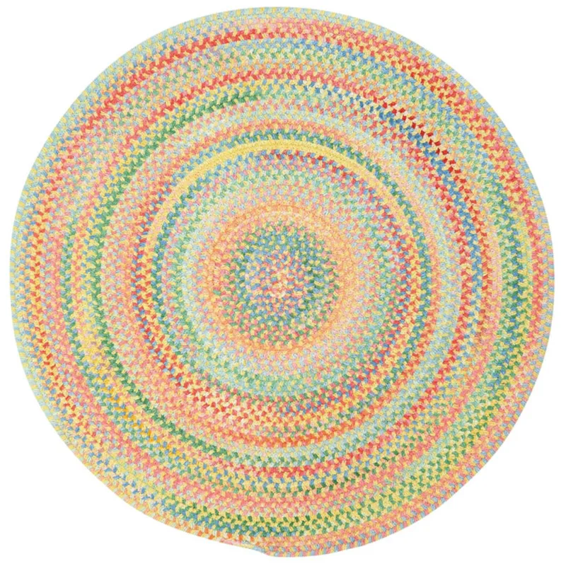 Cutting Garden Buttercup Round Rug - 1\'3\" x 1\'3\"