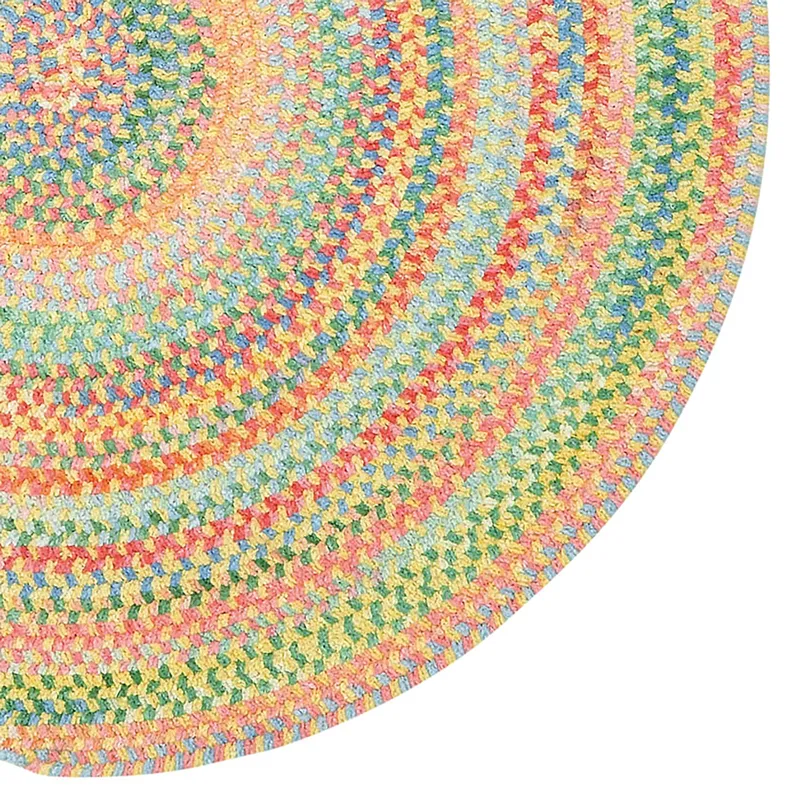 Cutting Garden Buttercup Round Rug - 1\'3\" x 1\'3\"