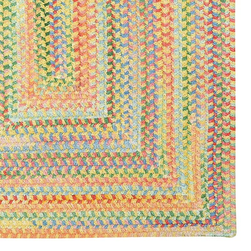 Cutting Garden Buttercup Concentric Rectangle Rug - 1\'8\" x 2\'6\"