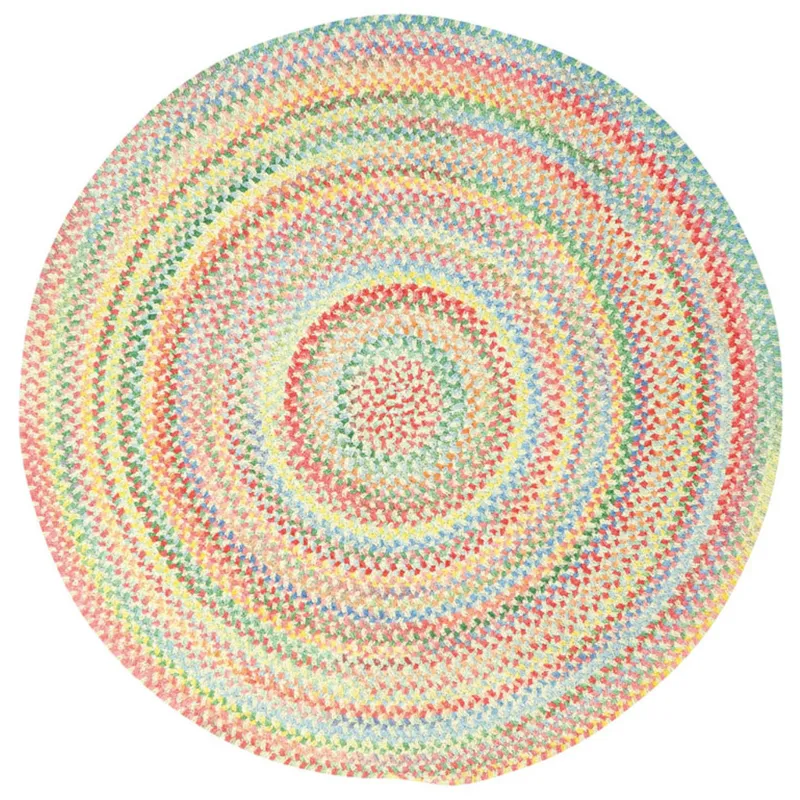 Cutting Garden Lily Round Rug - 3\' x 3\'