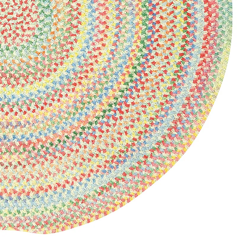 Cutting Garden Lily Round Rug - 3\' x 3\'