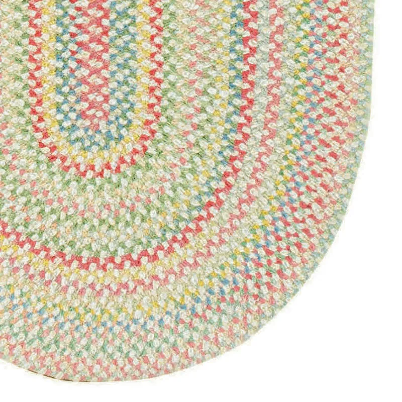 Cutting Garden Lily Oval Rug - 2\'3\" x 4\'3\"