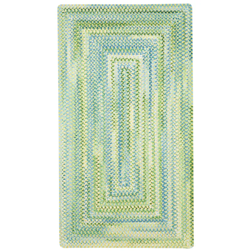 Sailor Boy Parrot Concentric Rectangle Rug - 2\' x 8\'