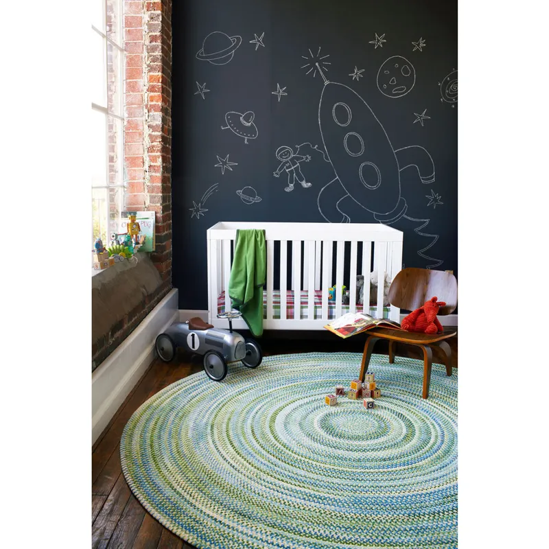 Sailor Boy Parrot Runner Rug - 2\'3\" x 9\'3\"