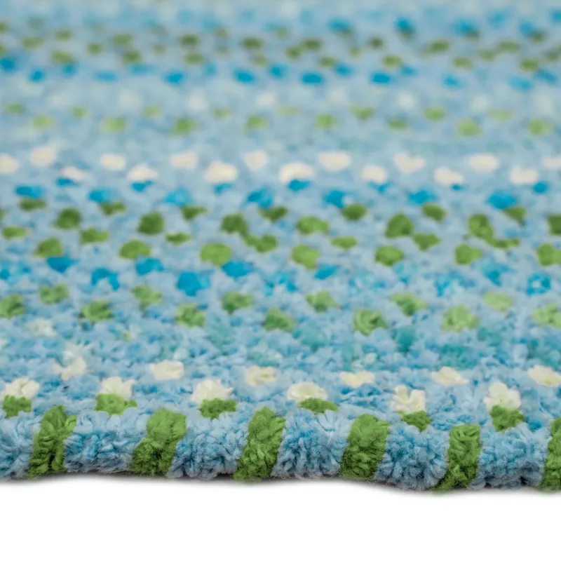 Sailor Boy Deep Blue Sea Oval Rug - 11\'4\" x 14\'4\"