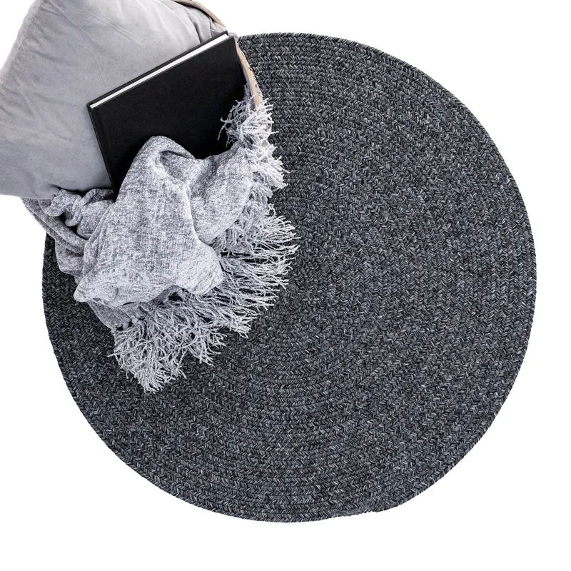 Simplicity Metal Round Rug - 7\'6\" x 7\'6\"