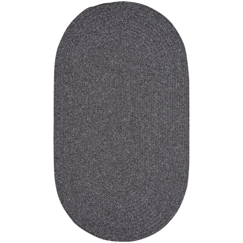 Simplicity Metal Oval Rug - 5\' x 8\'