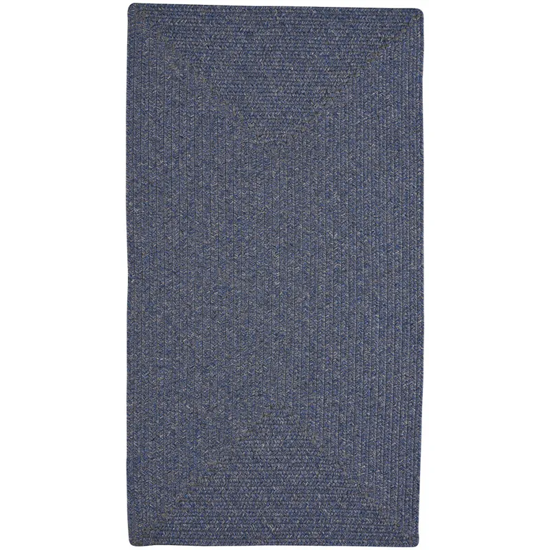 Simplicity Water Concentric Rectangle Rug - 5\' x 8\'