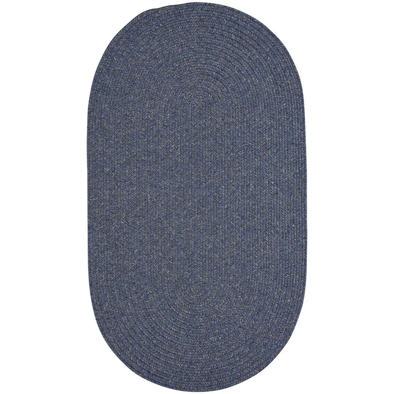 Simplicity Water Oval Rug - 7\' x 9\'
