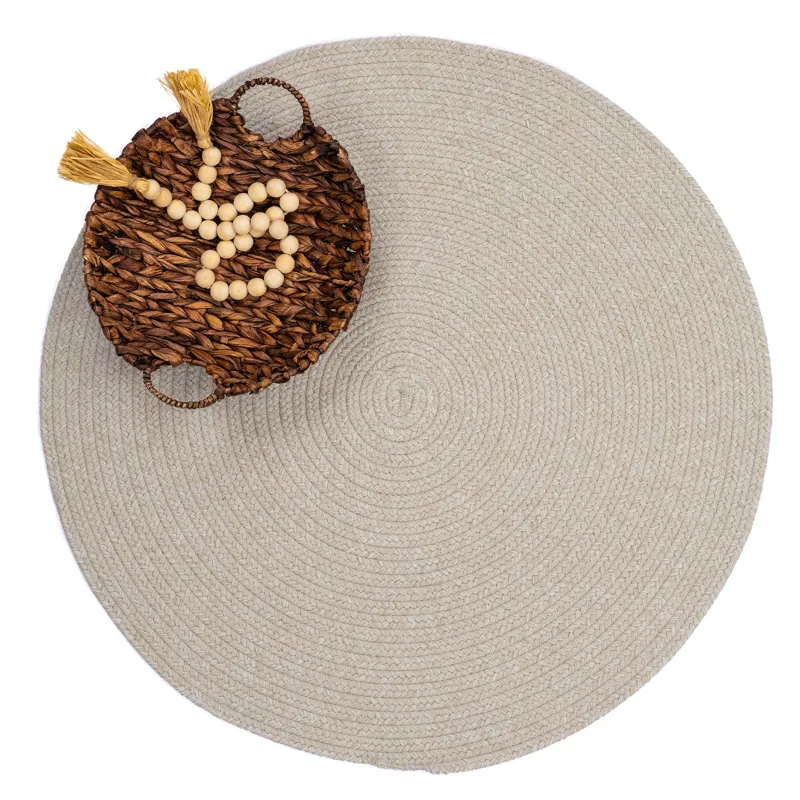 Simplicity Linen Round Rug - 7\'6\" x 7\'6\"
