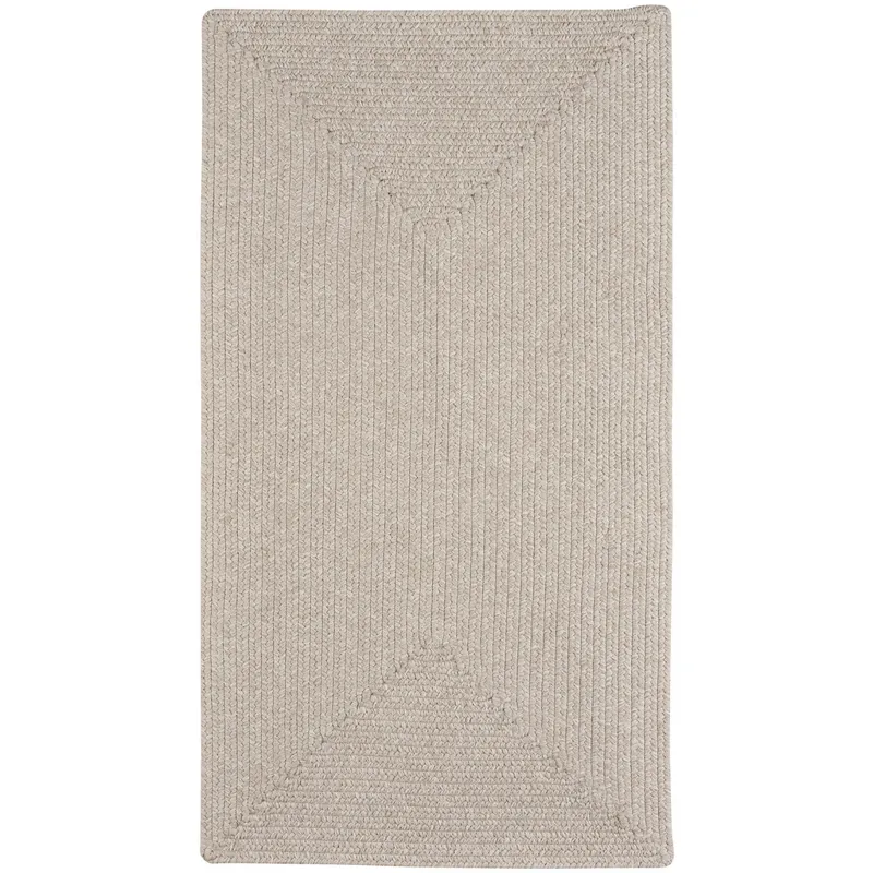 Simplicity Linen Concentric Rectangle Rug - 2\'3\" x 4\'3\"