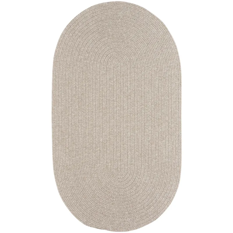 Simplicity Linen Oval Rug - 11\'4\" x 14\'4\"