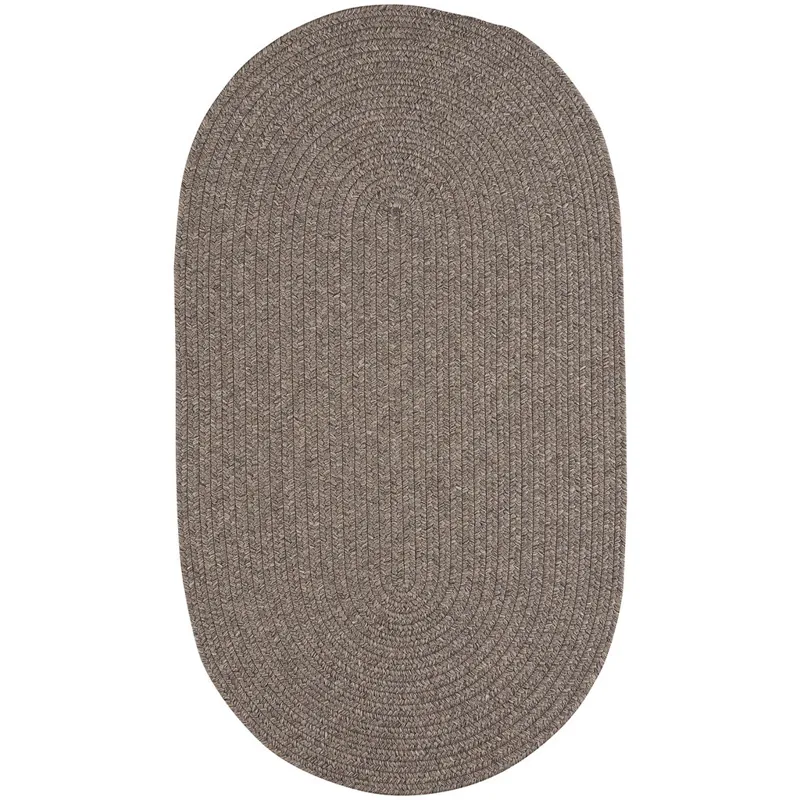 Simplicity Wood Oval Rug - 2\' x 3\'