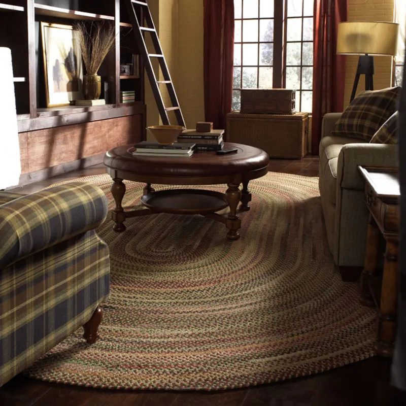 Bear Creek Wheat Oval Rug - 2\' x 3\'