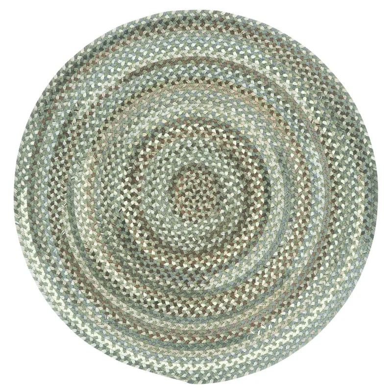Bear Creek Olive Branch Round Rug - 8\'6\" x 8\'6\"