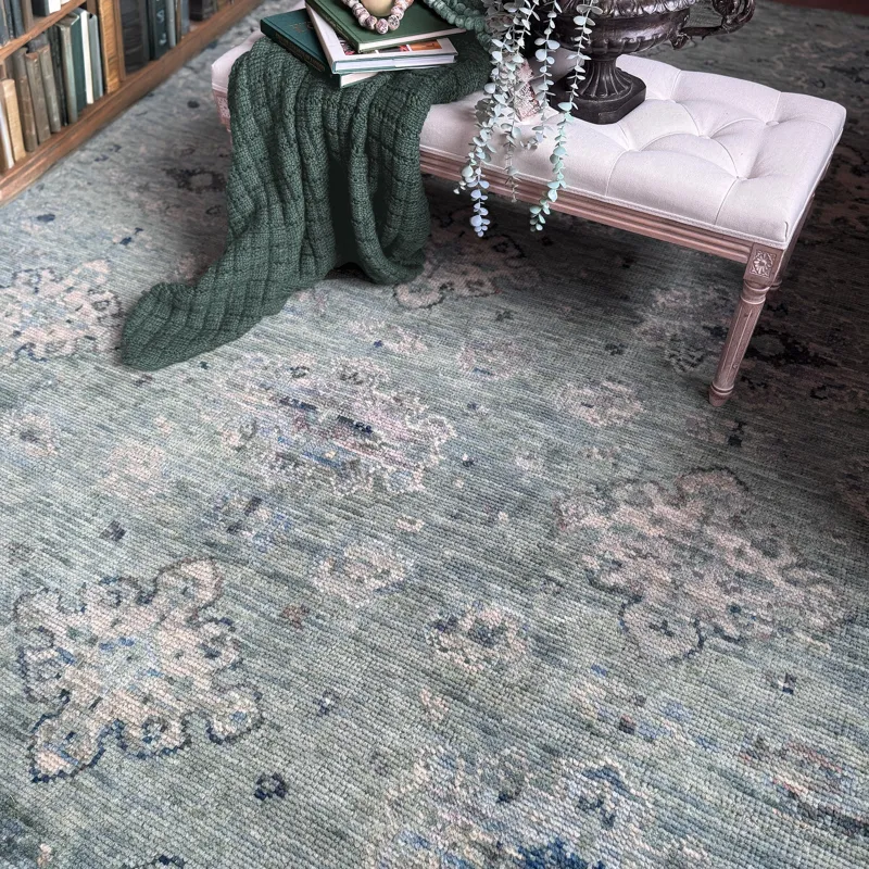 Vestige Eucalyptus Rectangle Rug - 2\'6\" x 9\'6\"
