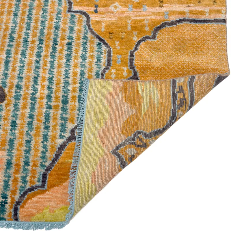 Bazaar Saffron Rectangle Rug - 7\'6\" x 9\'6\"