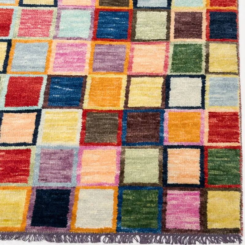 Bazaar Mosaic Rectangle Rug - 7\'6\" x 9\'6\"