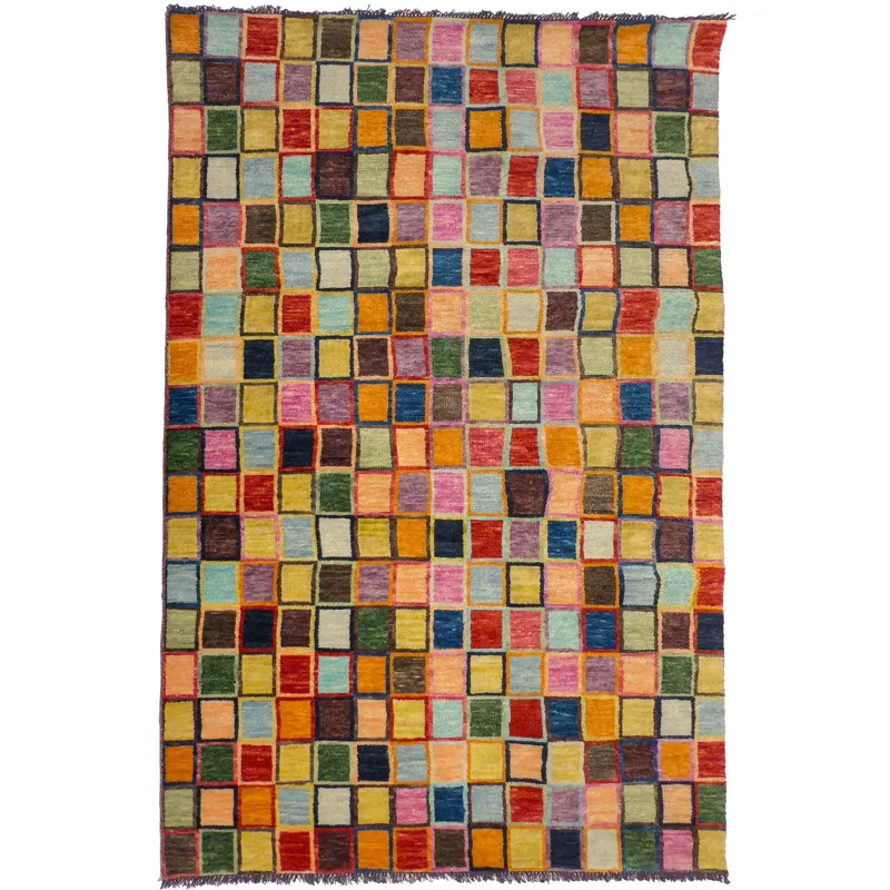 Bazaar Mosaic Rectangle Rug - 7\'6\" x 9\'6\"