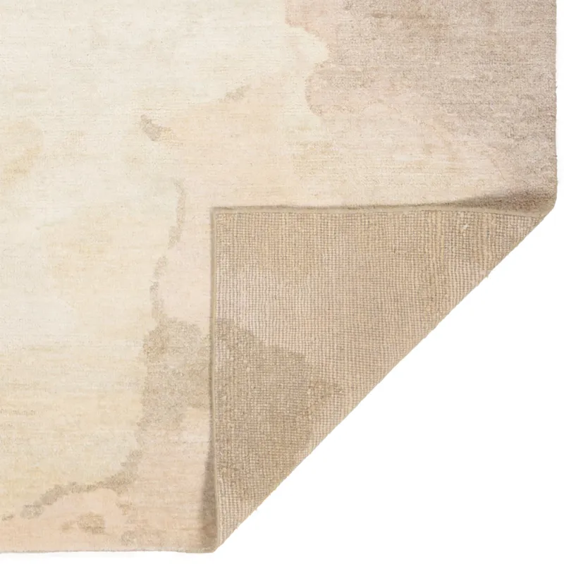 Aquarelles Blanc Rectangle Rug - 7\'6\" x 9\'6\"