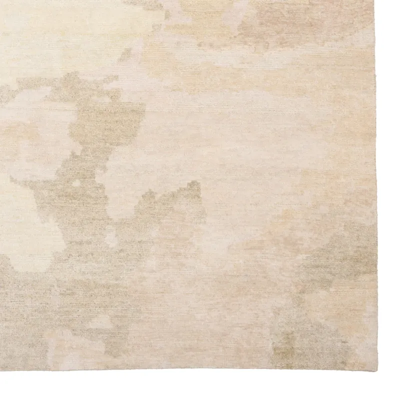 Aquarelles Blanc Rectangle Rug - 7\'6\" x 9\'6\"