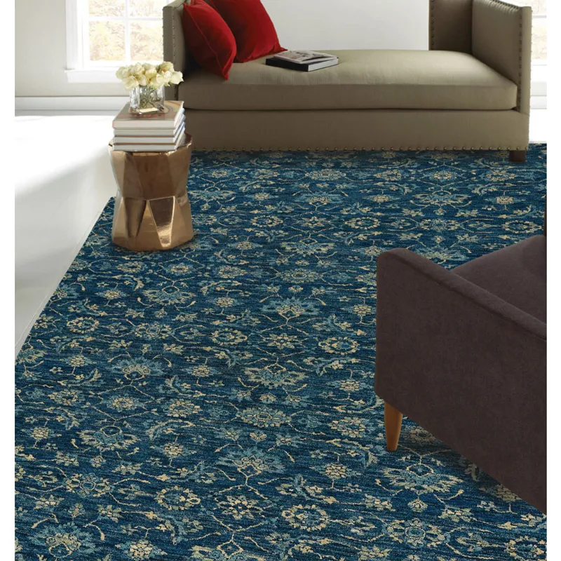 Capital Sapphire Rectangle Rug - 4\' x 6\'